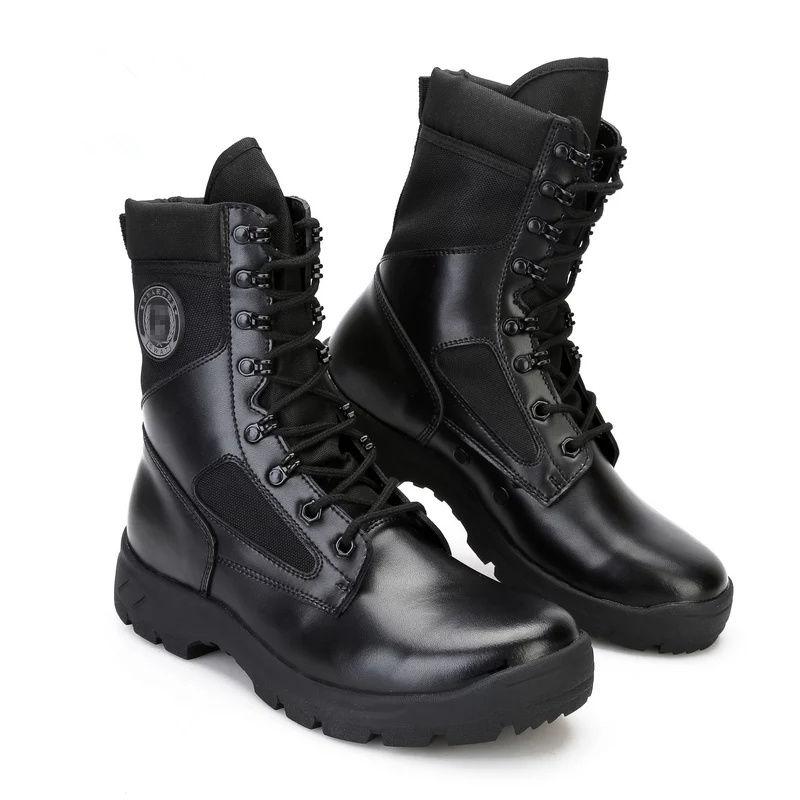 Outdoor Ultralight Combat Boots Mesh Breathable Men's Training Martin Boots Men's Tactical Boots