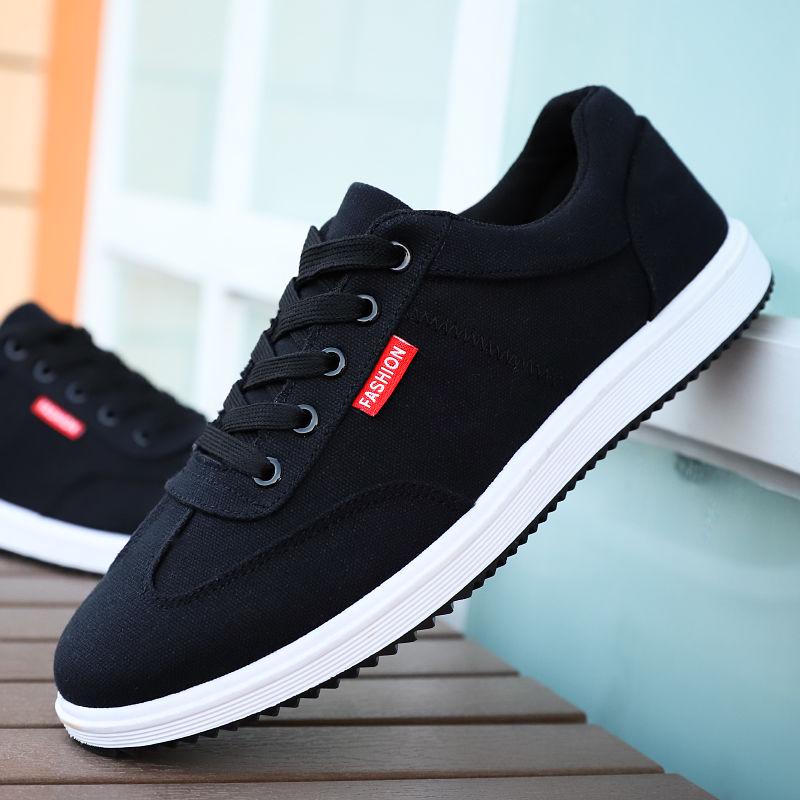 Breathable [deodorant] Cloth Shoe Man Goes All Out Board Shoe Canvas Shoe Man Recreational Man Shoe