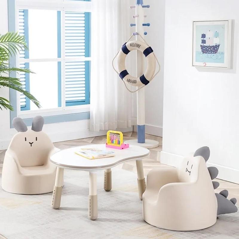 6 Months-12 Years Old Cartoon Children Armchair Sofa Infant Learning Chair Soft Tatami Safe and Anti-drop Thickened Sponge