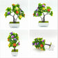 Artificial Plastic Flower Potted Plants Fake Flowers Fortune Tree Living Room Wine Cabinet Desktop Desk Desk Decoration Craft