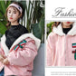 Plus Velvet Mid-length Padded Coat Winter Student Loose Thick Lamb Wool Coat