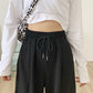Sweatpants Female Students Loose Korean Version of The Spring and Autumn Thin Waist Pants Ins Wild Trend Casual Long Pants