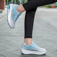 Women's Casual Sneakers Wedge Running Sports Shoes Breathable Mesh Slip Shoes 2 Colors