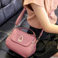 Crossbody Body Women Leather Anti-theft Waterproof Multi-pocket Drip Buckle Handbag Shoulder Bag