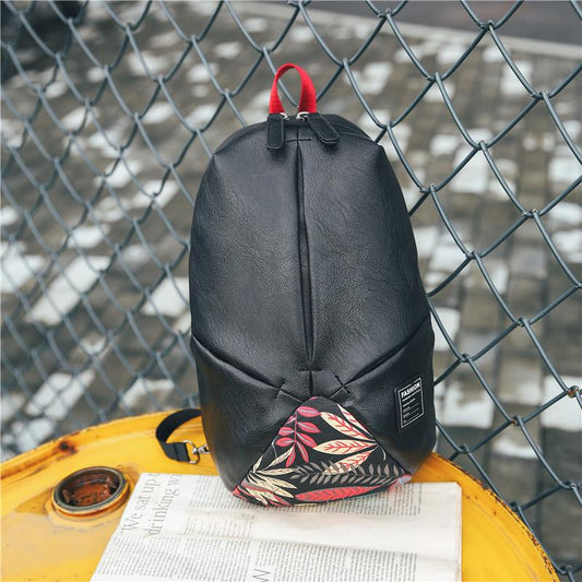 Flower Chest Bag Couple Large Capacity Multi-pocket Shoulder Bag Outdoor Sports Bag Backpack