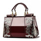 Genuine Leather Texture Ladies Bags Large Capacity Middle-aged Women's Bags Handbag Fashion One-shoulder Messenger Big Bag