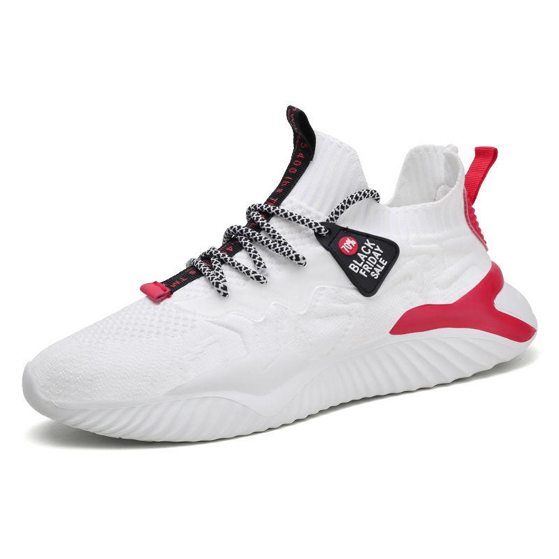 Men's Spring and Summer Lightweight Soft Sneakers Autumn Large Size Soft Sole Running Walking Sports Shoes