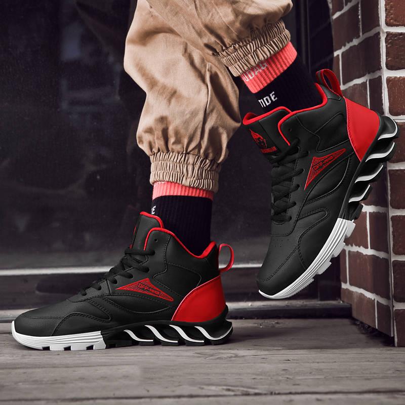 Men's shoes trendy wild Casual tide shoes Men's Sneakers High-Top Basketball Shoes fashion