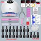 Gel Nail Polish Set 24W LED UV Lamp nail dryer Manicure Set Nail Tools Kit Nail Art Pusher Kit