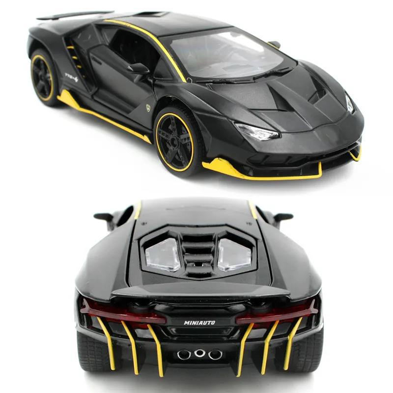 High Imitation Sports Car Car Accessories Center Console Decoration Zinc Alloy Supercar Model