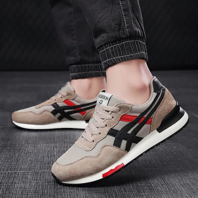 New Summer Mesh Breathable Fashion Versatile Four Seasons Slow Running Shoes Trend Casual Sports Men's Shoes