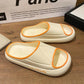 Slippery Slippers Women's Summer Indoor and Outdoor Wear At Home Non-slip Soft Thick Bottom Sandals and Slippers Light and Soft