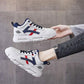 Spring Autumn Leather White Shoes Sports Shoes Casual Shoes College Style All-match Platform Shoes Women