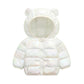 Girls' Warm Cotton Winter Clothes Lightweight Cotton Jacket Windbreaker