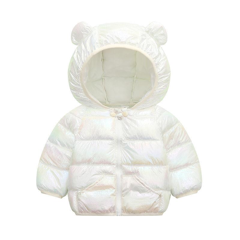 Girls' Warm Cotton Winter Clothes Lightweight Cotton Jacket Windbreaker