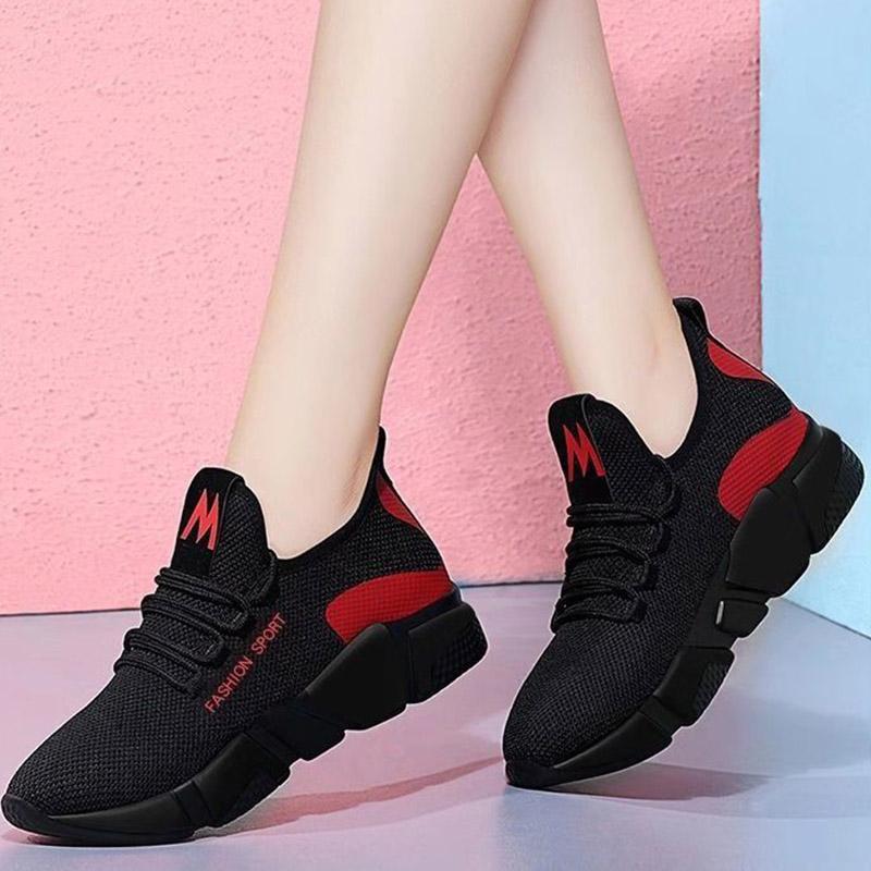 Autumn and Winter Women Sports Shoes Women's All-match Cloth Shoes Student Non-slip Casual Shoes