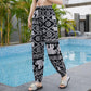 Ladies Casual Pants Wide Leg Bloomers Summer Loose Thin Trousers Fashion Trend Seaside Vacation Beach Pants