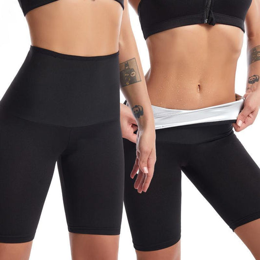 Women Thin Fitness Casual High Waist Biker Shorts Summer Slim Knee-Length Bottoms Black Cycling Shorts Streetwear Yoga Shorts