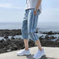 Men's Shorts Summer Loose Slim Casual Cropped Pants Breathable Versatile Soft and Comfortable Harem Style Shorts