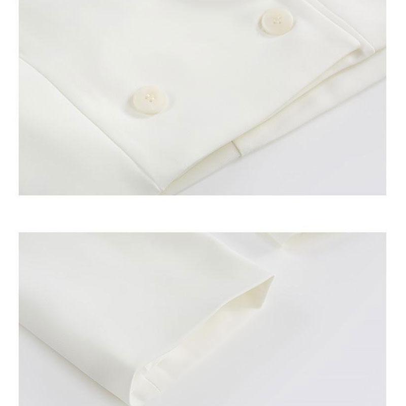 Women's Short Chain Suit Jacket Spring and Summer Thin Korean Version Loose and Thin Suit Top Ins Sunscreen