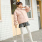 Winter Women's Korean Down Jacket Short Stand-up Collar Loose Cotton-padded Jacket Thick Bread Padded Jacket