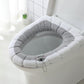 2PS Toilet Seat Nordic Style Toilet Seat Household Toilet Cover Four Seasons Thickened Toilet Seat Universal Toilet Seat Pad Can Be Washed