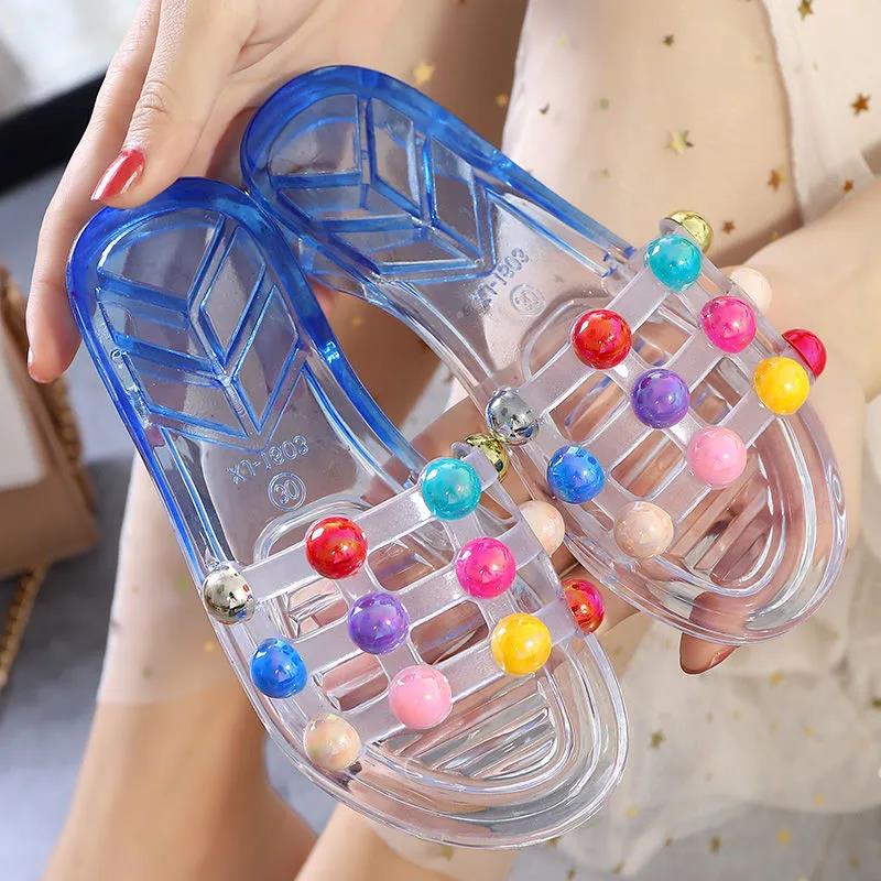 Home Slippers Women's Summer Outdoor Non-slip Wear-resistant All-match Sandals and Slippers