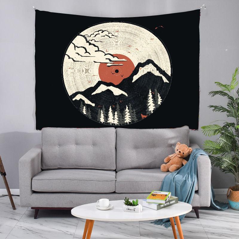 3D Decorative Tapestries Wall Hanging Tapestry DIY for Indoor Outdoor