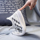 Coconut Shoes Female Angel Reflective Flying Woven Shoes Men's Breathable Casual Sports Shoes Men
