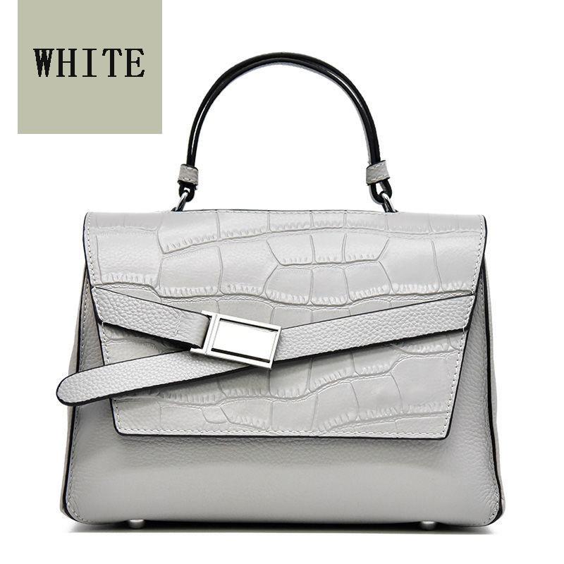 Crocodile Leather Portable Messenger Bag Female Fashion Summer Light Luxury Explosion Style Ladies Shopping Shopping Bag