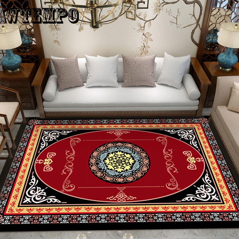 Carpet For Living Room Simple Modern Rug Pastoral Rectangular Full Piece Floor Mat Sofa