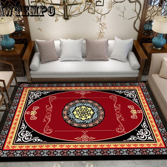 High-density Cotton Mats Simple Chinese Carpet Elegant  Blanket Exported