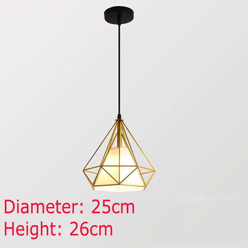 Nordic Style Simple Dining Room Small Chandelier Hallway Porch Star Light Retro Balcony Chandelier