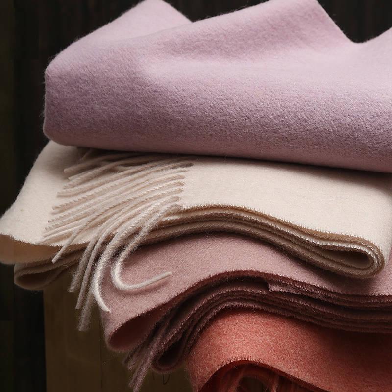 Solid Color Soft Women Scarf Cashmere Scarves Lady Shawl Wrap Autumn Winter Pashmina Unisex Scarf