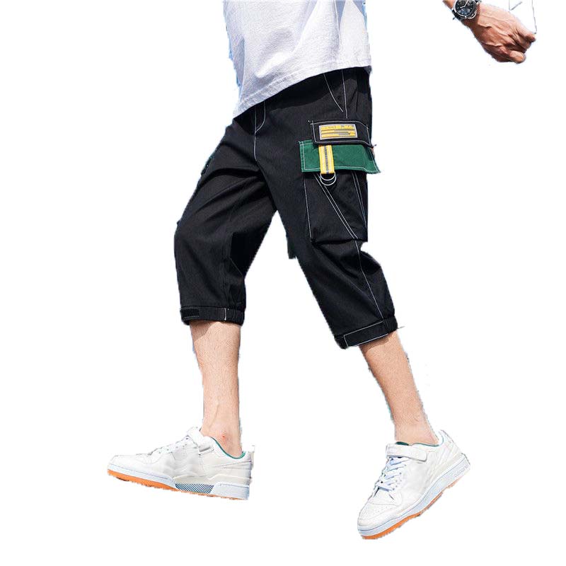 Summer Thin Loose Trend Student All-match Shorts Tooling Seven-point Casual Pants