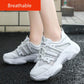 Daddy Shoes Summer Breathable Wild Hollow Thick Bottom Net Red Sports Casual Women's Shoes