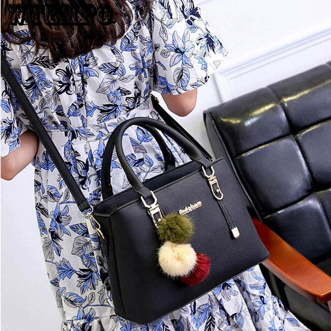 Leather Handbags Women Bag High Quality Casual Shoulder Bag Elegant and Temperament