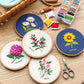 Embroidery Diy Beginner Self-embroider Making Children's Embroidery Gift Novice Ribbon Embroidery