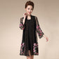 1pcs Sun-Dress Women's Chiffon Cardigan Flowers Sun Protection Clothing Mid-length Plus Size Loose Outer Thin Coat Beach Air-conditioned Rooms