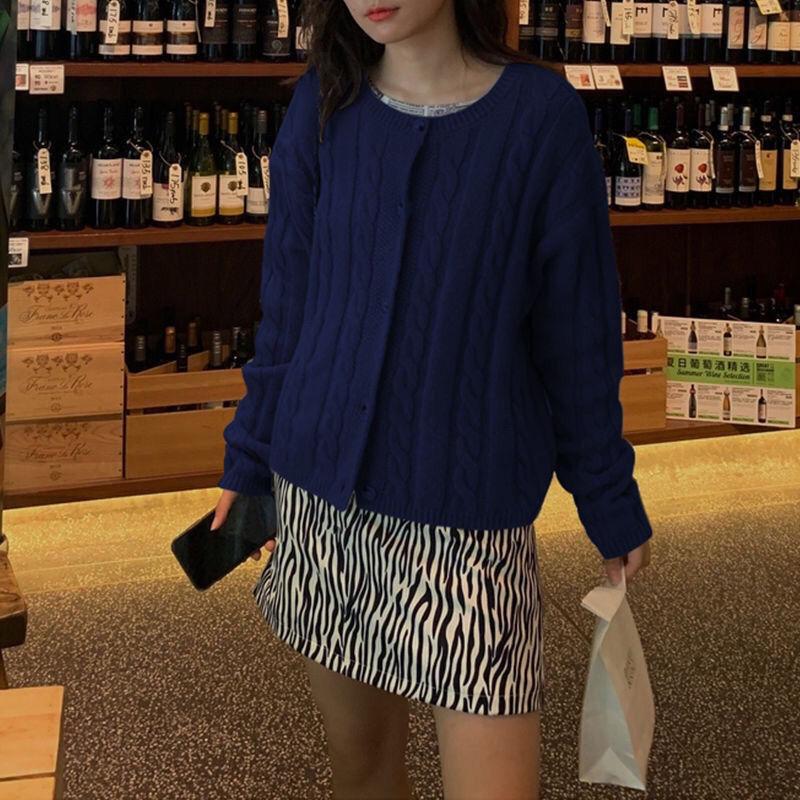 Women's Autumn Knitted Cardigan Jacket Women Sweater Early Autumn Women's Autumn Sweater Women