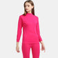 Women Long Sleeve Thermal Underwear Winter Thicken Tight Suit Sexy Pajamas Autumn Windproof Soft Lining High Elasticity Slim Comfortable Breathable