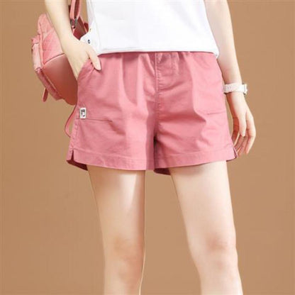 Shorts Women Summer Thin Section High Waist Loose Slim Straight Wide Leg Pants Sports Casual Pants All-match Trend