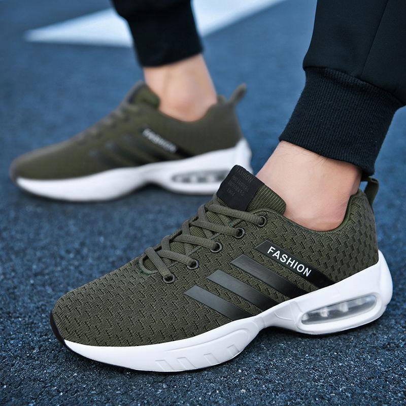 Men's Shoes Sports Shoes Men's Korean Version of Summer Casual Shoes Wild Breathable Shoes Deodorant Mesh Shoes