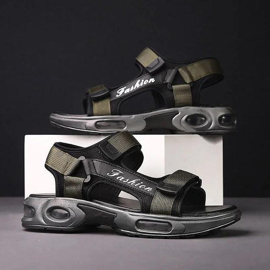 Men's Summer Sandals Moisture and Sweat-proof Leisure Sports Beach Shoes All-match Cushion Sandals