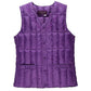Winter Ladies V-neck Vest Jacket Fashion Smooth Down Cotton Sleeveless Jacket Thickened Warm Winter Vest