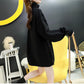 Autumn Winter Thick Warm Turtleneck  Sweater Women Casual Loose Button Knit Sweater Base or Outer Wear