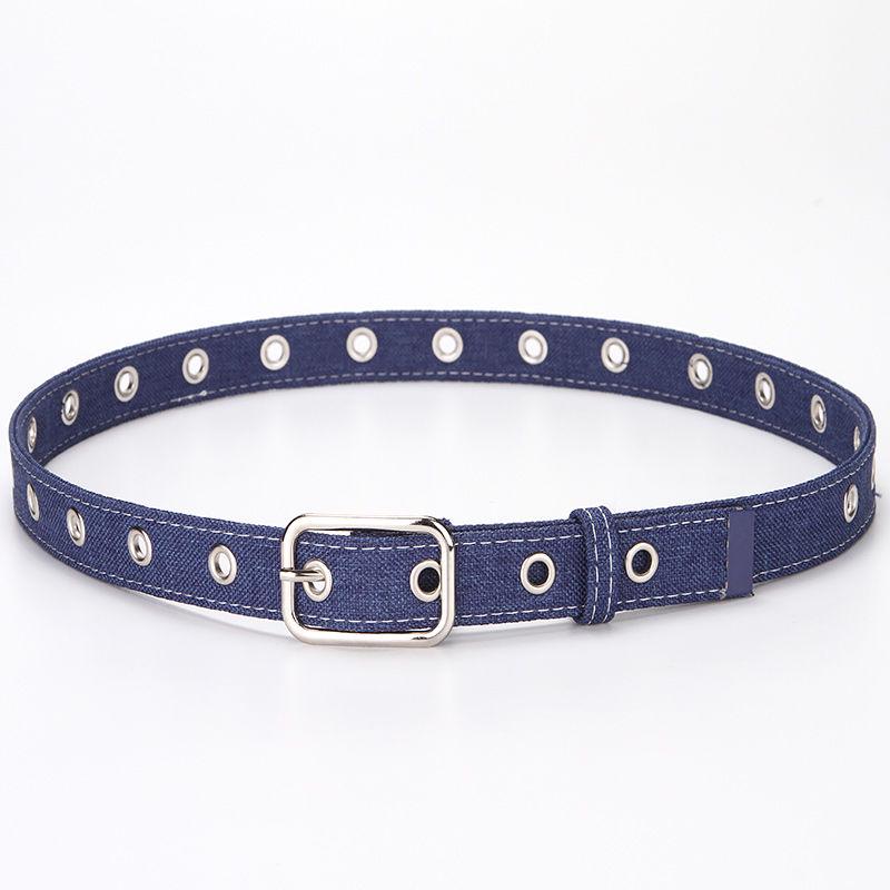 Canvas Belt Ladies Pin Buckle Belt Wild Jeans Dress Female Students Classic Trend