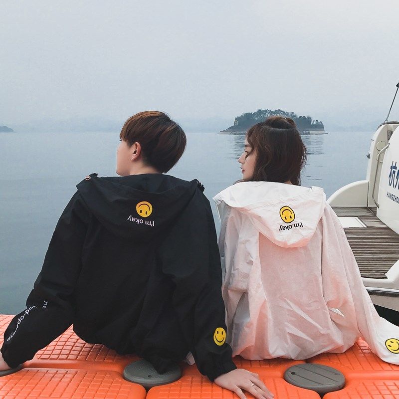 Lovers Wear Social Jacket Summer Sun Protection Clothing Student Youth Outerwear