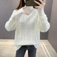 Sweaters Women Turtleneck Pullovers Female Knitted Oversize Sweater Long Sleeve Autumn Winter Bottoming Tops Basic Office