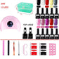 Nail Set 36W UV LED Lamp nail Dryer Nail Gel Polish Kit Manicure Set Nail Art Tools kit